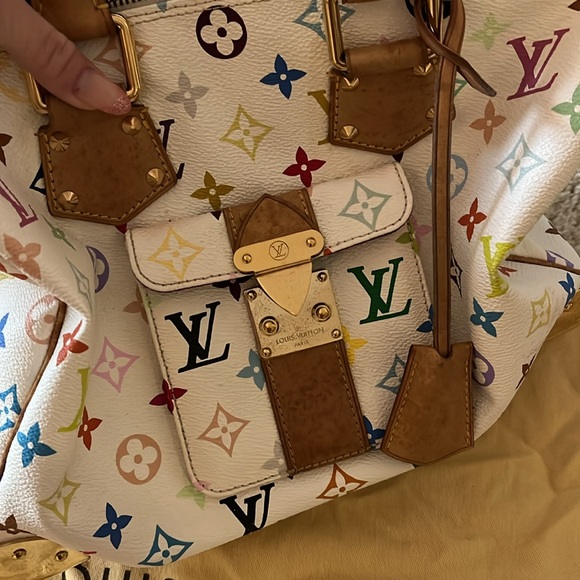 COPY - Louis Vuitton Multicolore Monogram Bag Takashi Murakami edition Speedy 3… - Picture 12 of 14